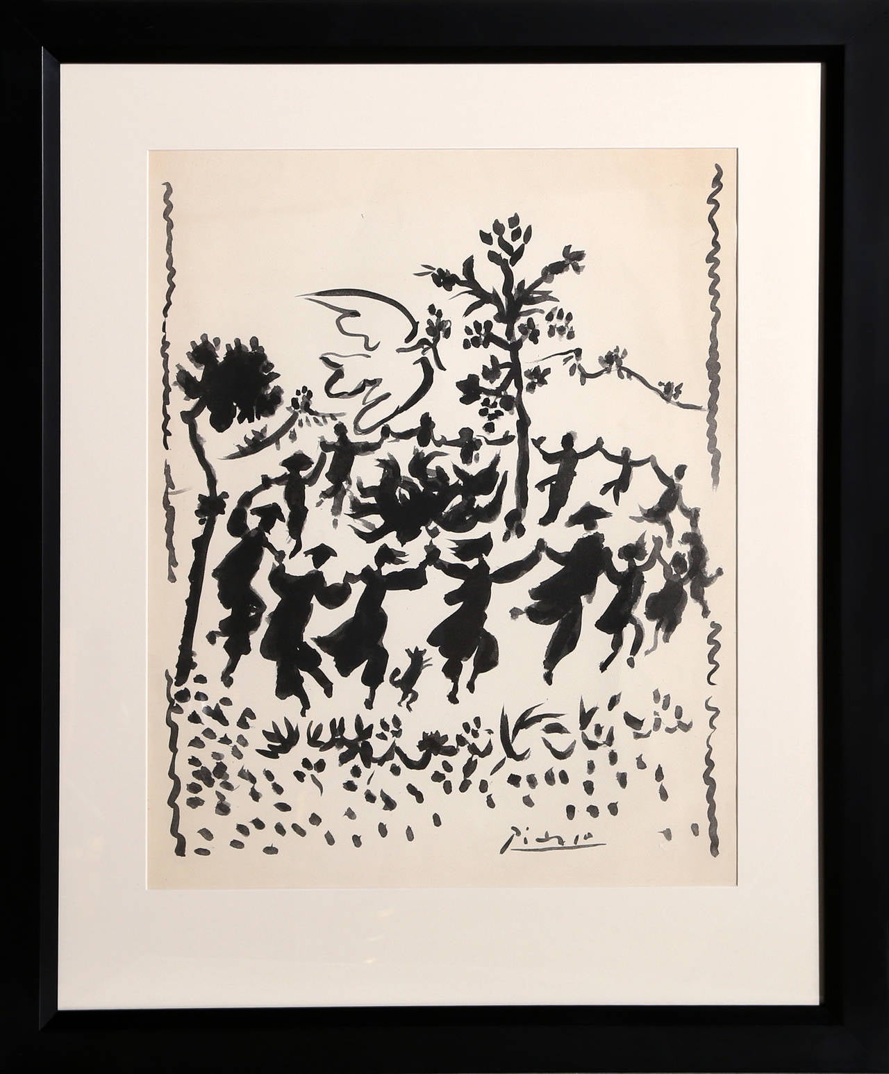Pablo Picasso Figurative Print - Vive la Paix!