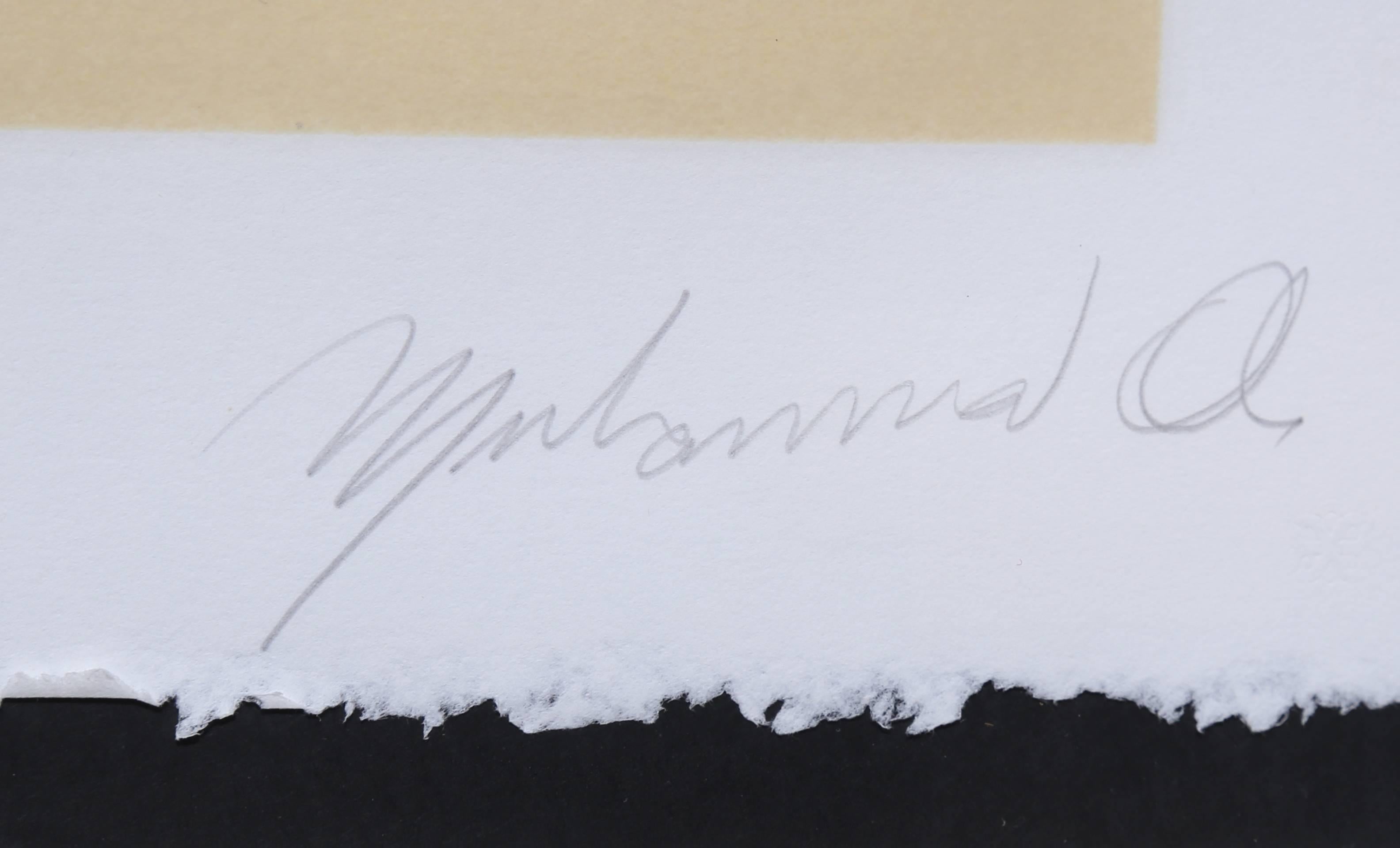 Under the Sun, Silkscreen by Muhammad Ali 1