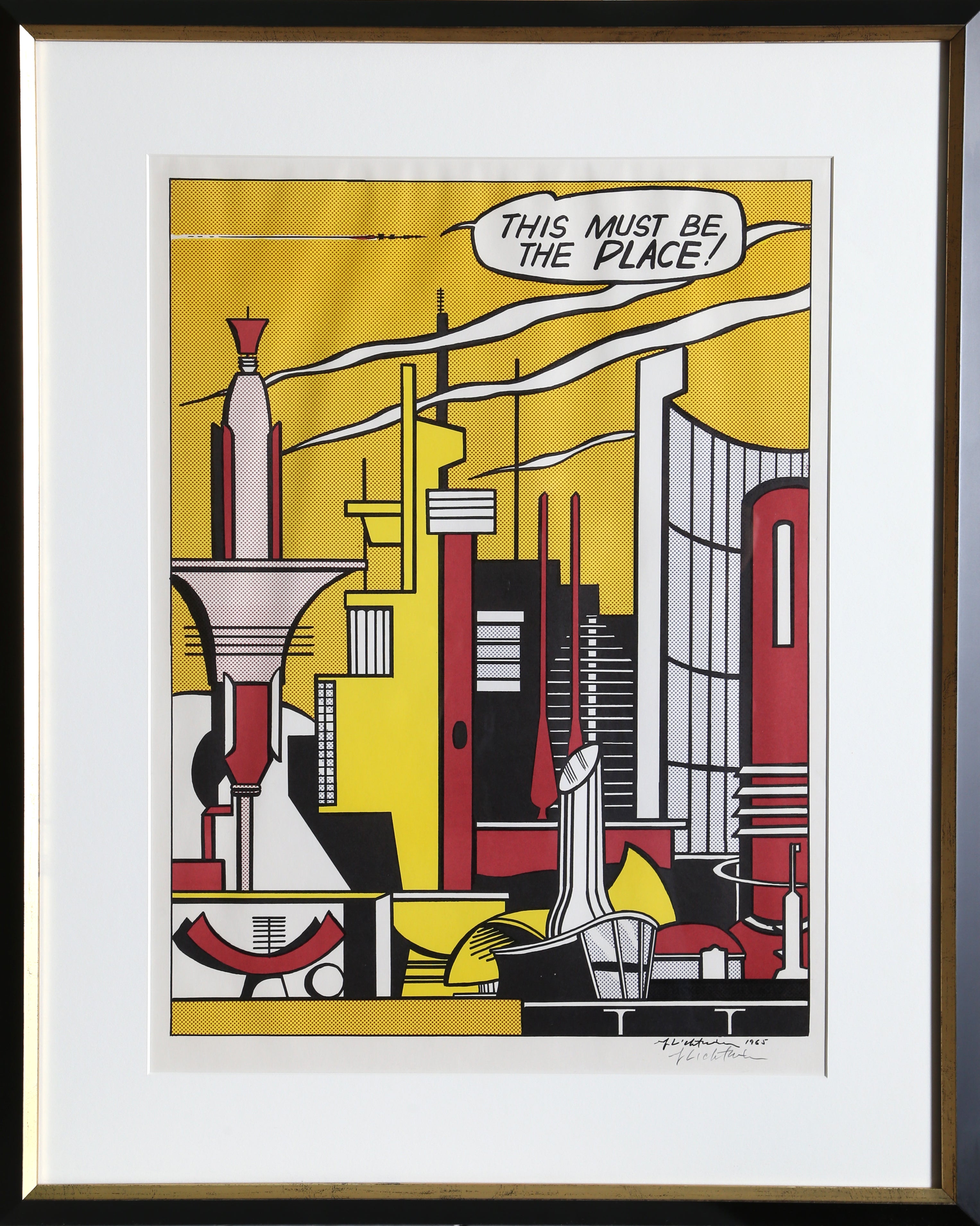 Roy Lichtenstein This Must Be The Place C Iii 20 By Roy