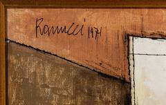 Puppet Show, Surrealist Oil Painting by Lucio Ranucci