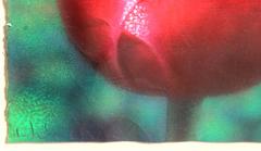 Tulipán, acuarela fotorrealista de Hilo Chen