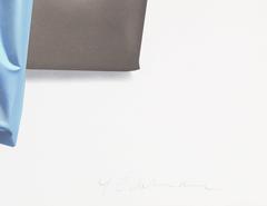 Untitled - Black and Blue Rectangles
