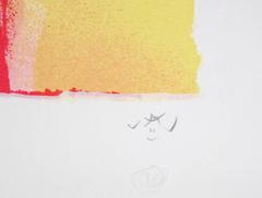 L'eau est Mana, Framed Surrealist Lithograph by Roberto Matta