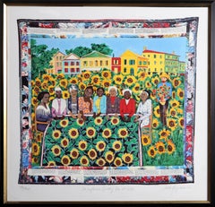 The Sunflower's Quilting Bee at Arles