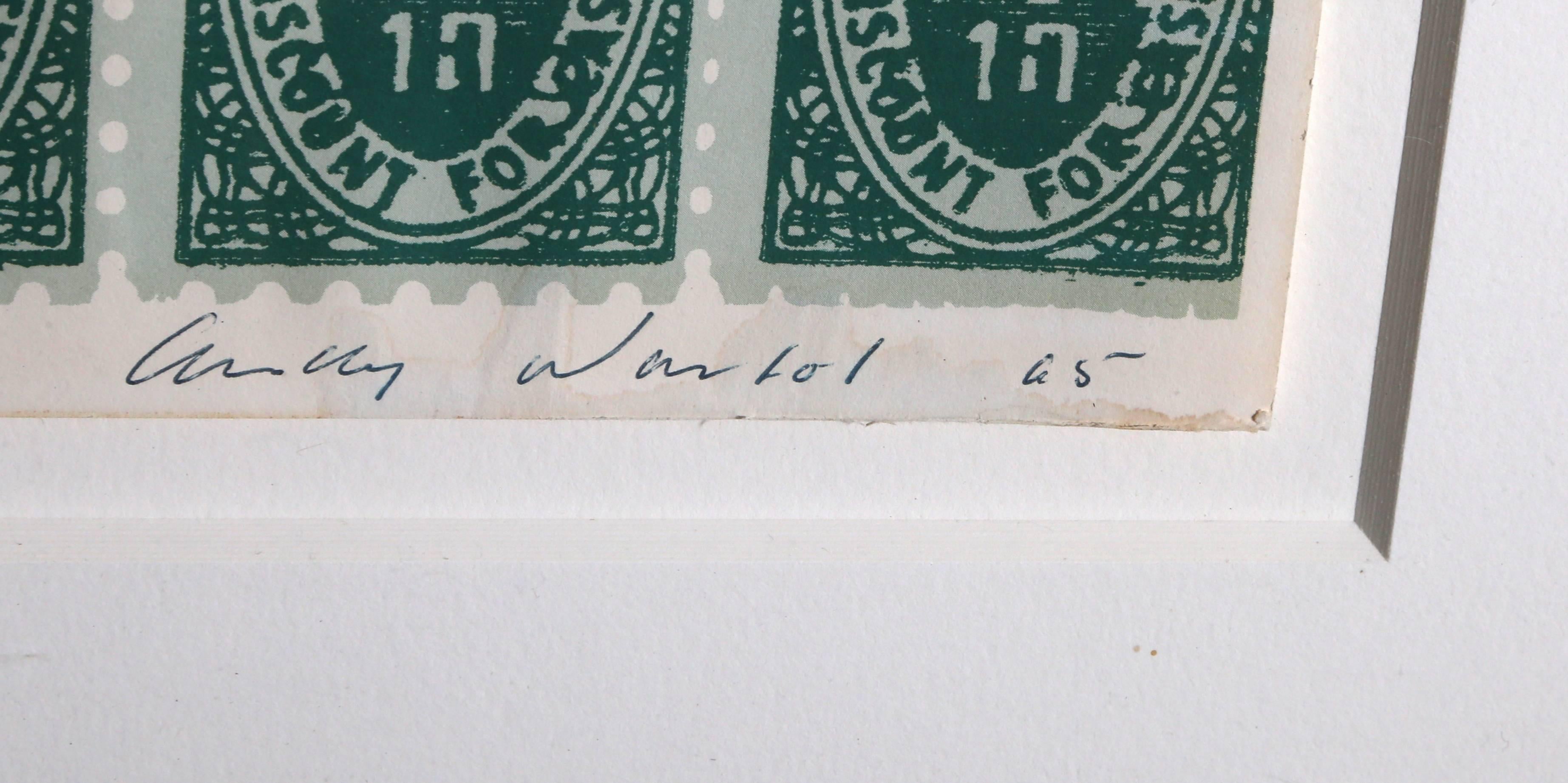 S&H Green Stamps (FS. II.9) - Print by Andy Warhol
