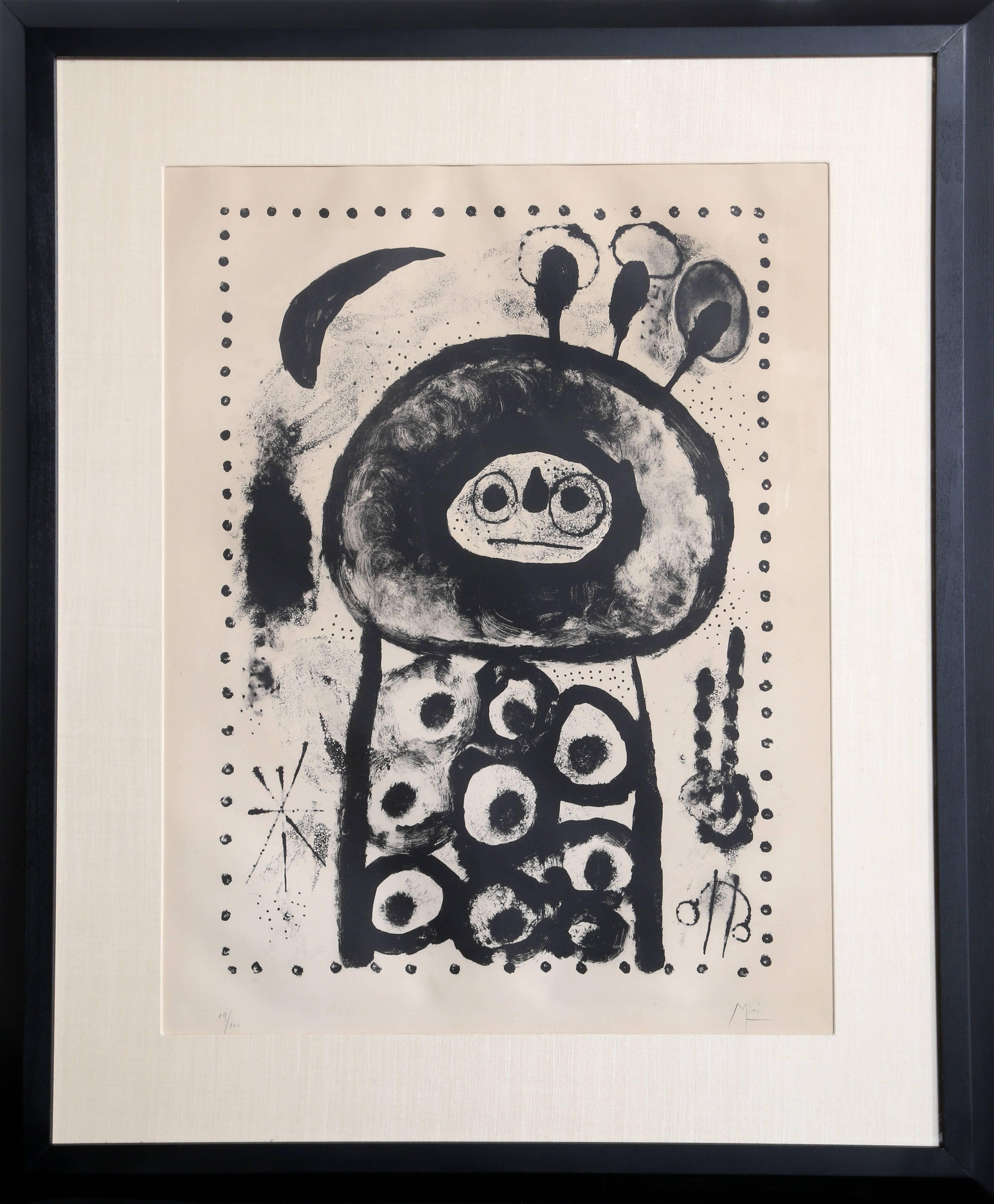 Joan Miró Abstract Print - Diane of Ephesus (M. 249)