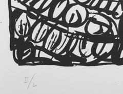 Flor Ornamentada II, portrait sérigraphié contemporain de Rene His