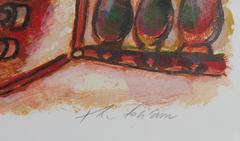 Le Danse des Rues, Folk Art Lithograph by Theo Tobiasse