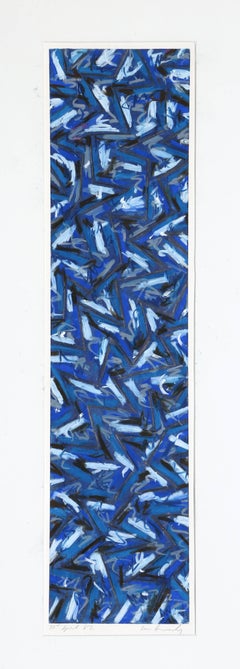 20 de abril, Dibujo abstracto al óleo de Ben Hancocks