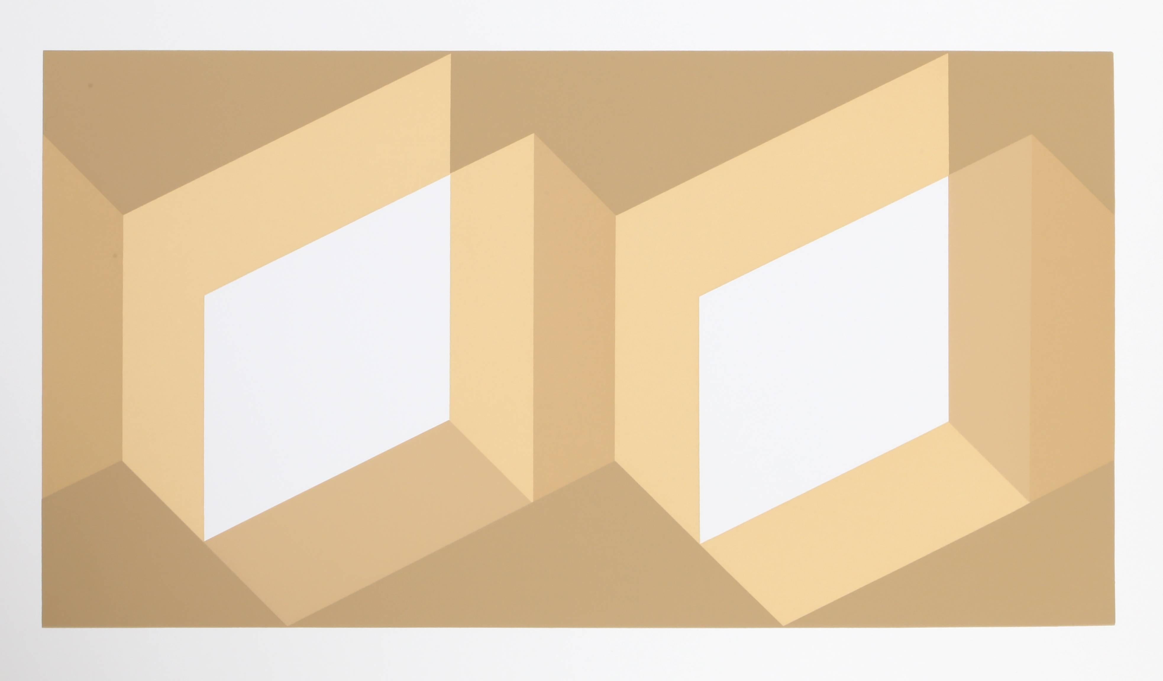 Biconjugate - P1, F27, I1 - Print by Josef Albers