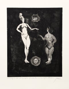« Ne baise pas la femme de ton voisin, à moins que ce ne soit la tienne », 1963. Gravure signée de Peter Paone