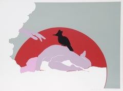 Winter I, 1978 Signed Pop Art Screen Print by Daphne Mumford