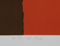 Summer II, 1978 Signed Pop Art Screen Print by Daphne Mumford