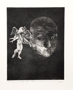 « Bear No False », 1963 – Gravure surréaliste signée de Peter Paone