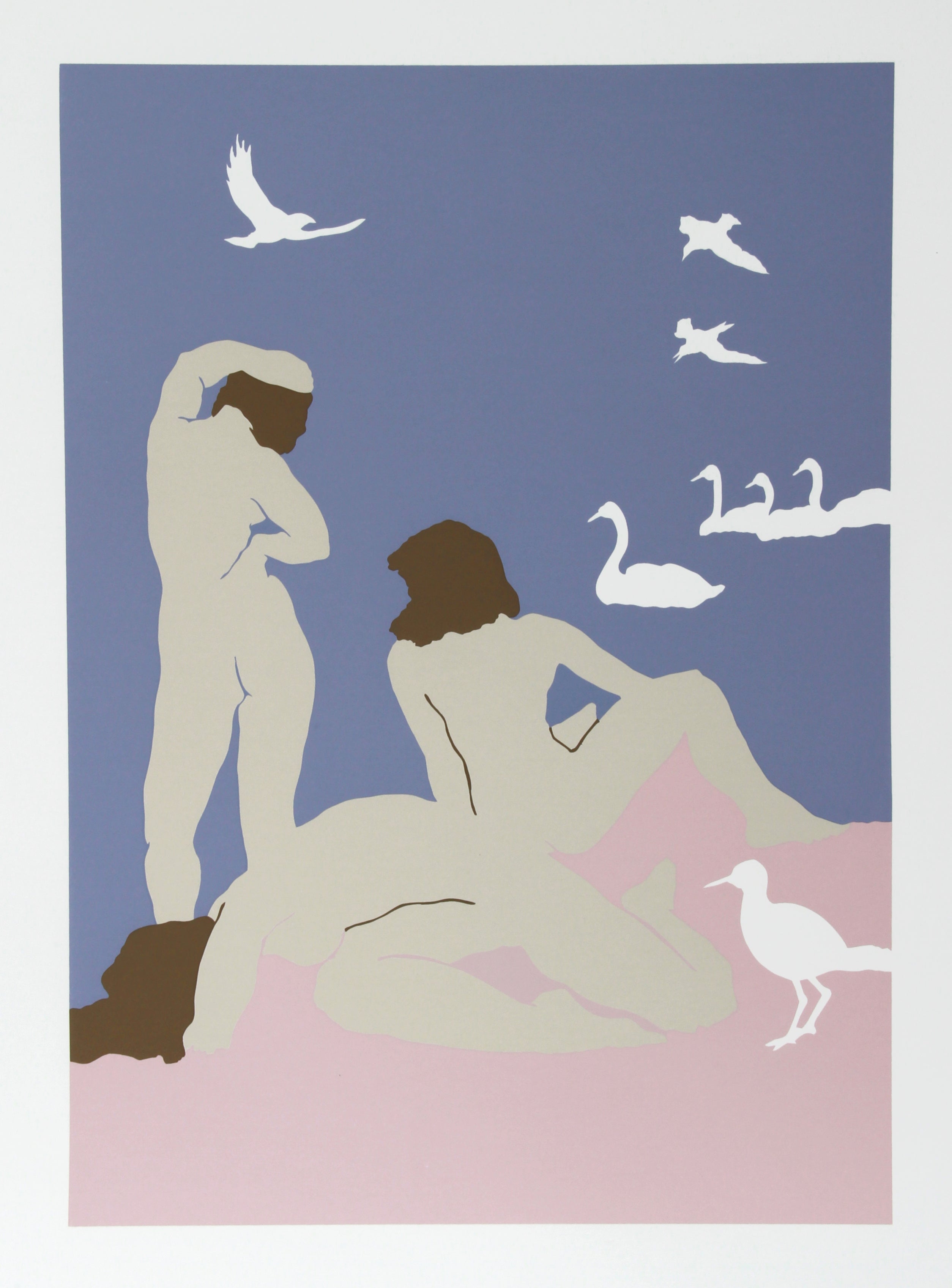 Summer I by Daphne Mumford, American (1934)
Date: circa 1979
Screenprint, Signed and Numbered in Pencil
Edition of 200, AP 30
Image Size: 29 x 20.5 inches
Size: 35.5 in. x 26 in. (90.17 cm x 66.04 cm)