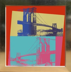 Brooklyn Bridge (FS II.290), Signed Pop Art Screenprint by Andy Warhol