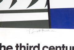 Stampa “Bicentennial”, poster serigrafato e autografato da Roy Lichtenstein