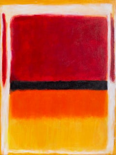 «Homenaje a Rothko», cuadro abstracto firmado por Sylvia Roth