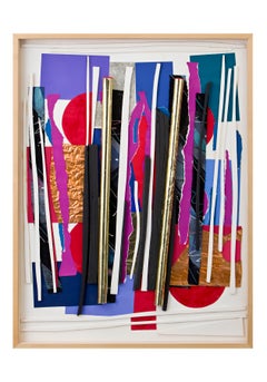 City Rhythms, scultura astratta in tecnica mista di Janet Indick