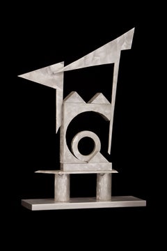 « Parade », sculpture abstraite en aluminium de Janet Indick