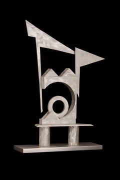 « Parade », sculpture abstraite en aluminium de Janet Indick