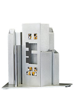 Big Apple, Modern Aluminum Sculpture by Janet Indick