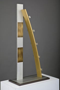 Jacob’s Ladder, Contemporary Painted Steel Sculpture by Janet Indick