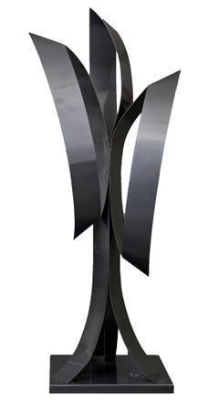 Four Seasons, Contemporary Painted Steel Sculpture by Janet Indick