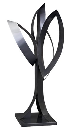 Four Seasons, Contemporary Painted Steel Sculpture by Janet Indick