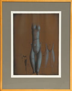 Salome VII - 2, Signed Surrealist Lithograph by Paul Wunderlich