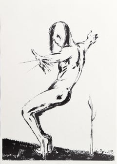 "Fecundity" dalla serie "The Illusions Suite", litografia surrealista autografata di Clive Barker