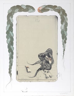 From Song of Songs, Signed Surrealist Lithograph by Paul Wunderlich