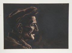 The Fisherman, Signed Aquatint by Harry McCormick