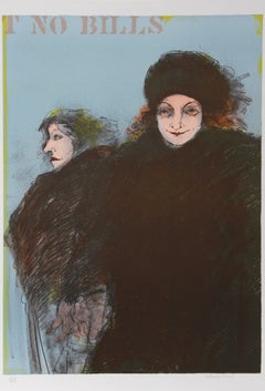« Interdiction d'afficher », lithographie signée par Marcia Marx