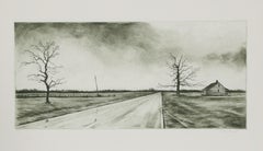 « Lonely Road », gravure signée par Harry McCormick