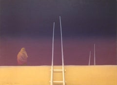 « Acoma Skies », lithographie signée par John Axton