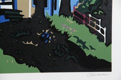„Summer Solace“, signierter Siebdruck von Jon Carsman
