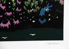 „Summer’s Onslaught“, signierter Siebdruck von Jon Carsman