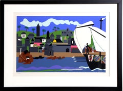 Home to Ithaca, Signed Screenprint by Romare Bearden