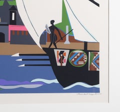 Home to Ithaca, Signed Screenprint by Romare Bearden