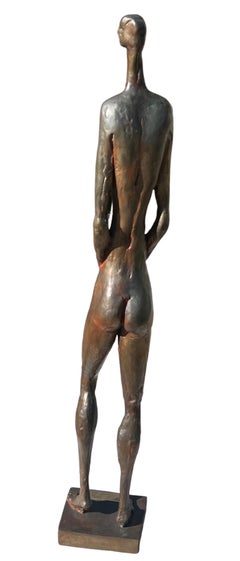 « Zulu Nude », sculpture surréaliste en bronze signée par Anthony Quinn