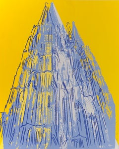 Kölner Dom FS II.363, signierter und nummerierter Siebdruck von Andy Warhol