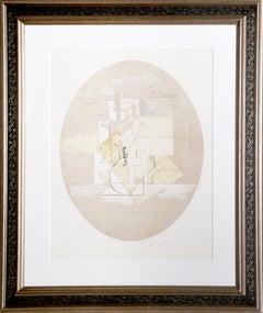 Violino, litografia cubista ispirata a Pablo Picasso