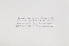 "Barzelletta senza titolo", stampa firmata dalla serie "Moral Essays" di Richard Prince