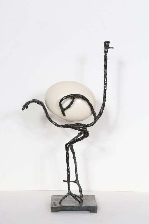 Diego Giacometti - L'Autruche (The Ostrich) For Sale at 1stDibs
