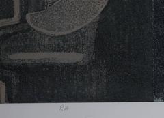 Claudio Juarez, „Formas Incas“, Radierung mit Aquatinta, um 1965