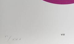 Max Bill, "Constellations VIII, " Lithograph, 1974