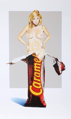 Caramia Caramello, Pop Art Lithograph by Mel Ramos