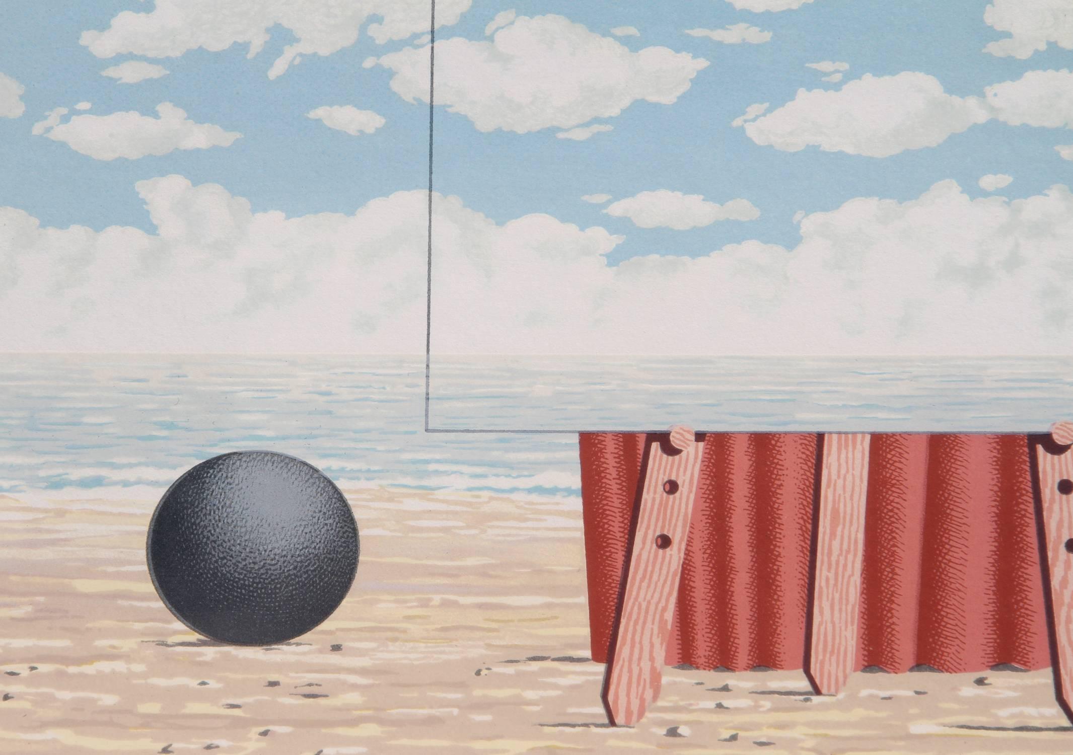 La Belle Captive - Surrealist Print by (after) René Magritte