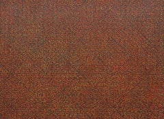 Kennan, Abstraktes expressionistisches Gemälde auf Papier, 1977
